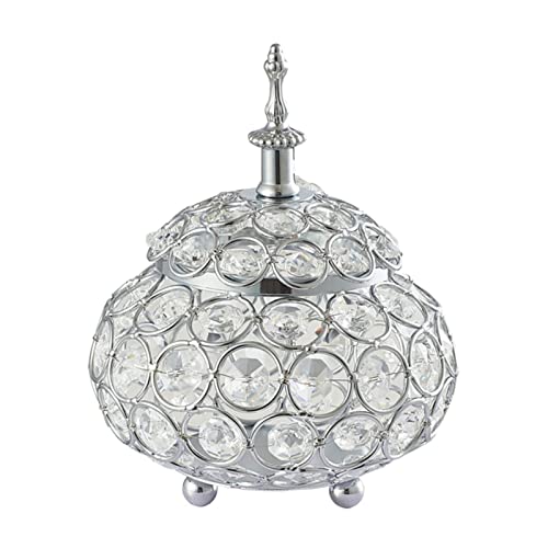 ZOUBAA Cristal Creux de Bouleau de bougeoir Bougeoir Boîte Boîte à Bijoux Gold Argent Chandeliers Stand for Mariage Candelabra Table Centerpieces