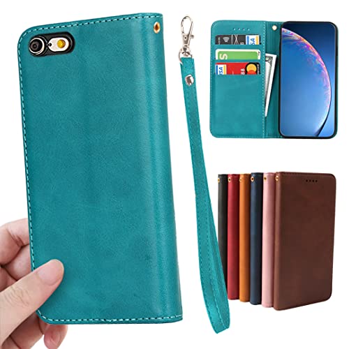 GOKIGIOD �K�p iPhone 6 plus / 6s plus �ʗp �P�[�X �蒠�^ PU���U�[ �X�g���b�v ���� �J�[�h���[ �X�^���h�@�\ �ϏՌ� �A�C�t�H��6s�v���X �X�}�z�P�[�X �蒠 ��phone6�v���X case �J�o�[ ���z�^ �����}�O