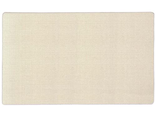 Primaflor - Ideen in Textil Natur Sisal-Teppich SISALLUX - Creme, 140x200cm, Rutschfester Vorleger, Fußbodenheizung geeignet, Sisal-Matte als Küchen-Läufer