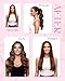 Moresoo Microlink Hair Extensions Human Hair Jet Black Micro Bead Hair Extensions Real Human Hair 24 inch Black Micro Link Extensions for Women 57g Easy to Install