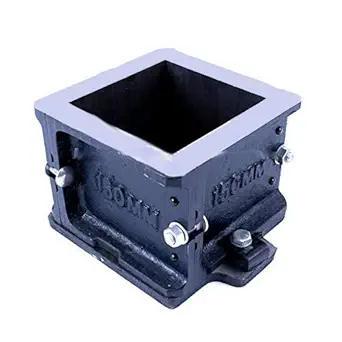 A One Traders Cube Mold Concrete Testing Equipment (Black, 150x150x150 mm)