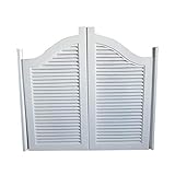 Schwingtüren Innentüren Schiebetür Innen- Louvered Salon-Schwingtür mit Schwerkraft-Drehpunkt Scharniere Automatisch schließen Batwing Butler-Tür zum Terrasse, 22 Größe