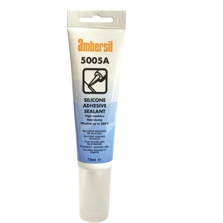 Ambersil5005A Silicone Sealant Clear, 75ml