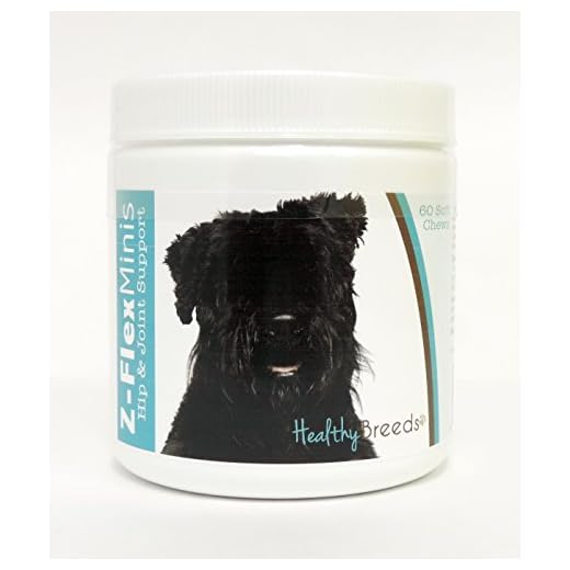 Healthy Breeds Bouvier des Flandres Z-Flex Minis Hip and Joint Support Soft Chews 60 Count