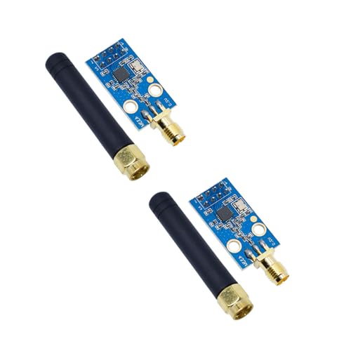 GERUI Module sans fil CC1101 433M - Module de transfert de données et de réception - Équipé d'une antenne en caoutchouc