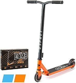 Osprey Stunt Scooter | for Boys Girls Kids and Adults, Kick T-Bar Street Pro 360 Spin Scooter with ABEC 5 Bearings and Ergonomic Handlebars, Multiple Colours