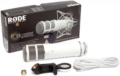 Rode Podcaster, White