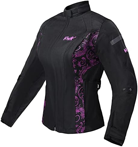 HWK Adventure/Touring Motorcycle Jacket for Women, Women