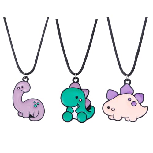 Collar de dinosaurio ideal para lucir en el colegio y excursiones infantiles
