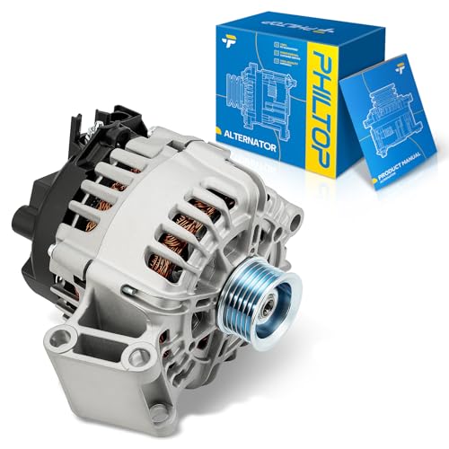 Image of PHILTOP 120A Alternator for Ford Fiesta 1.6L 2011-2019 | Fits 2011-2019 Ford Fiesta 1.6L including 1.6T models. 120A direct replacement alternator replaces OE 11619N.