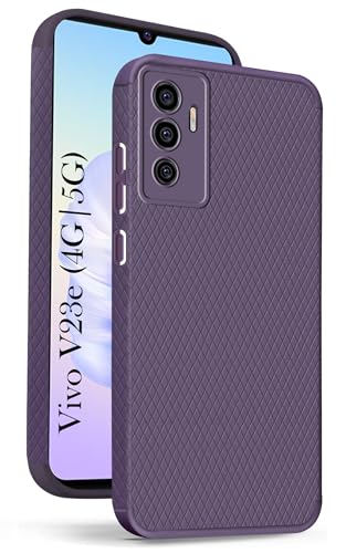 Image of Jkobi Back Cover Case for Vivo V23e 4G | 5G (Liquid Silicone | Side Grip | Camera Protection)