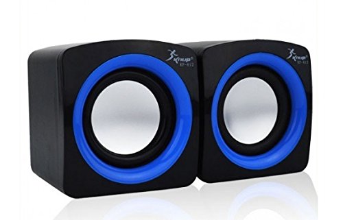 Mini Caixa Caixinha de Som Usb 3W RMS Notebook Pc Computador Knup Kp-612