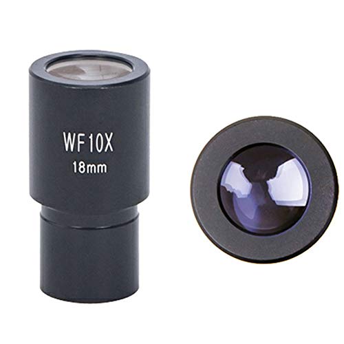 Lente ocular de microscopio POWERTOOL gran angular para microscopio biológico, montaje ocular de 23,2 mm (WF10X)
