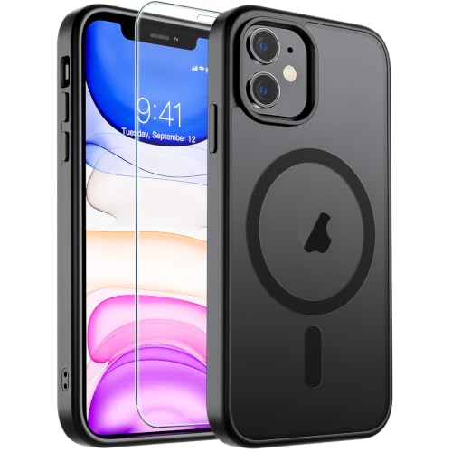 SUPFINE Magnetic for iPhone 11 Phone Case Black