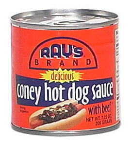 Ray's Coney Hot Dog Sauce With Beef, 7.25-Ounce Cans (Pack of 24)