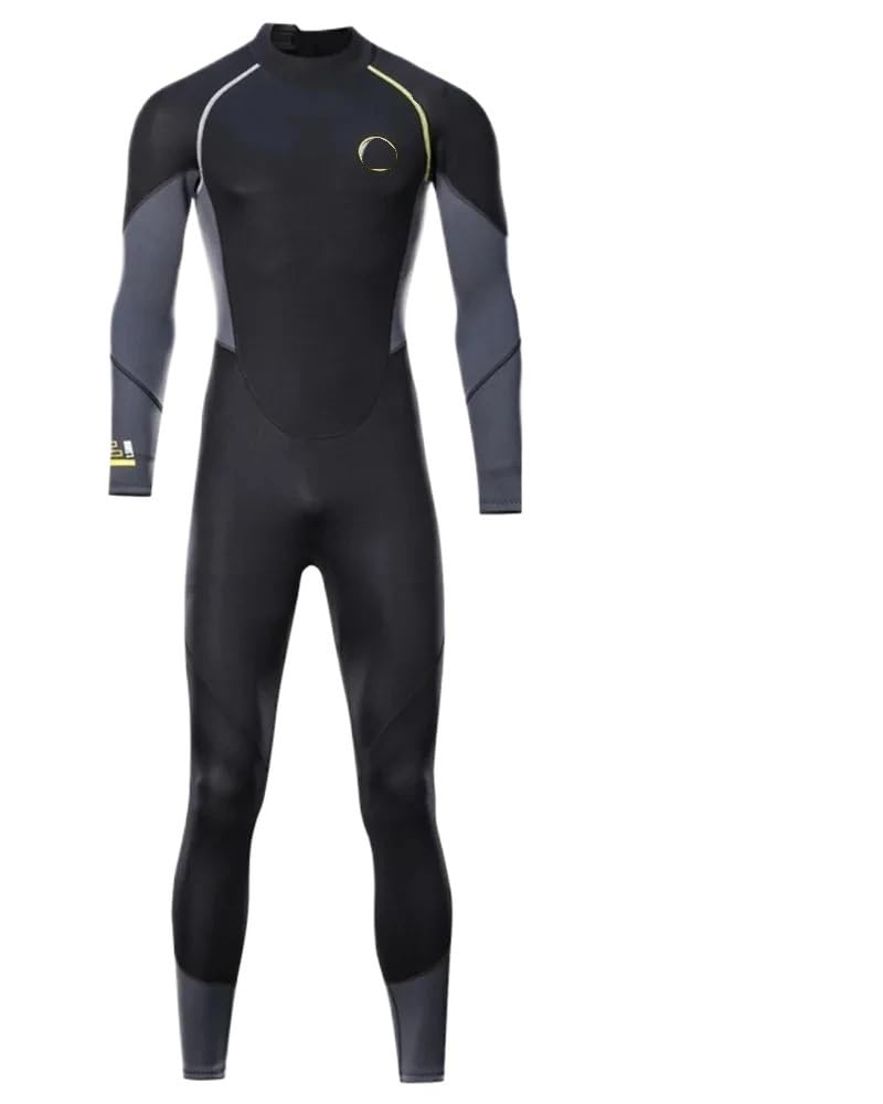 Combinaisons De PlongéE Muta da sub uomo in neoprene 1,5 mm e 3, monopezzo, con cerniera, ispessita calda, for kayak surf(3 mm suit,XXXL)