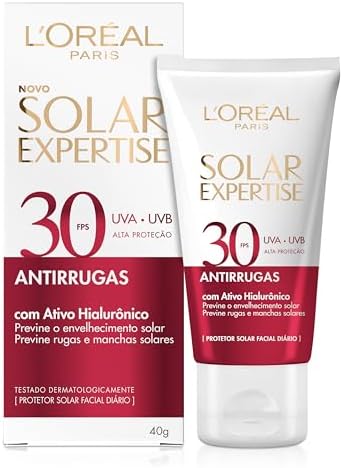 Protetor Solar Facial L'Oréal Paris Solar Expertise Antirrugas Fp...
