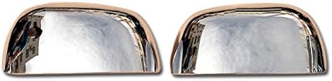 HIGH FLYING ABS Chrome Rear View Side Mirror Cap Overlays Cover Trim for Mitsubishi RVR/ASX/Outlander Sport 2011-2024