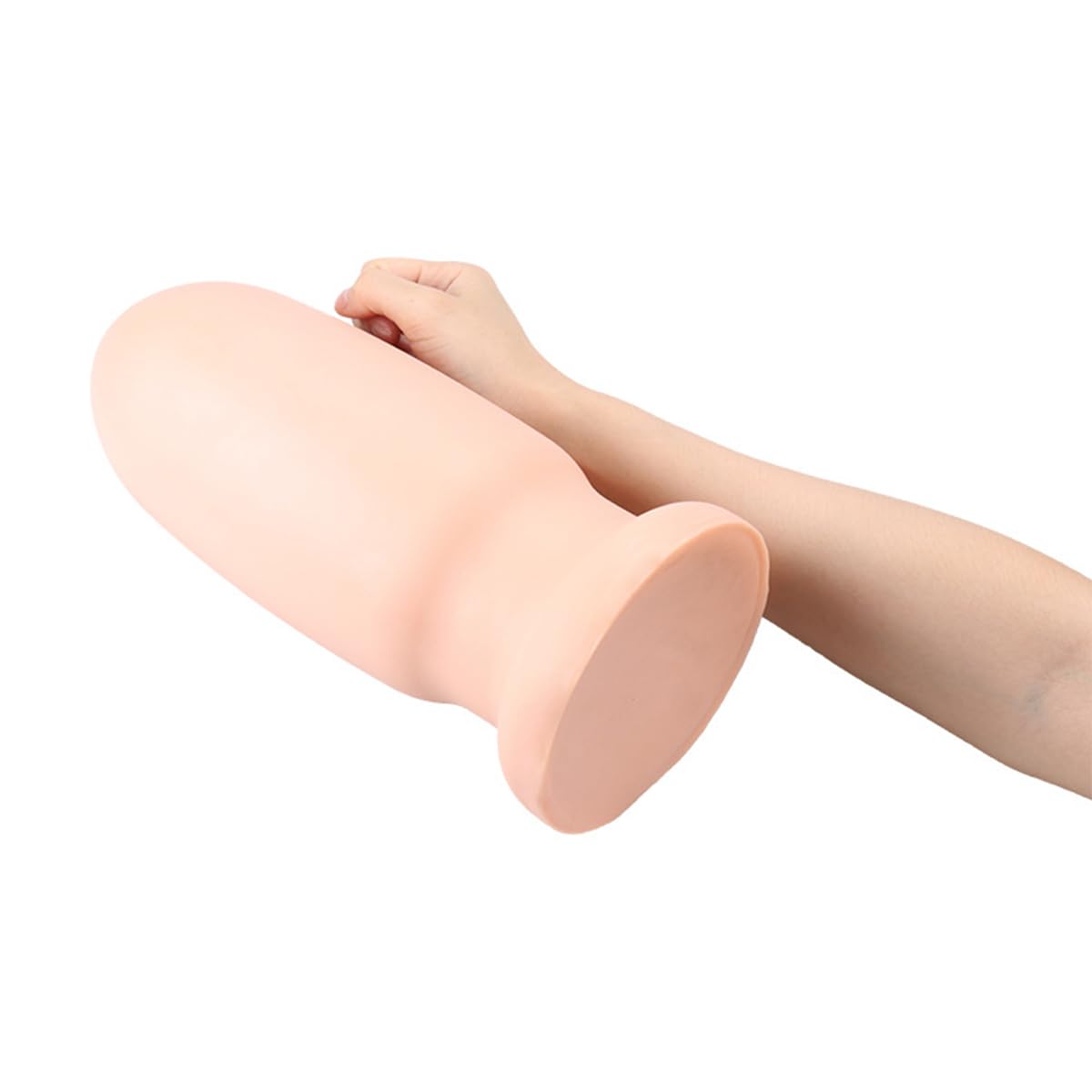 Seckoe Analplug Groß XXXL Realistischer Dildo XXL Silikon Analdildo mit Saugnapf Anal Plug Weibliche Masturbation Prostata Stimulation Buttplug für Frauen Männer Analsexspielzeug (M)