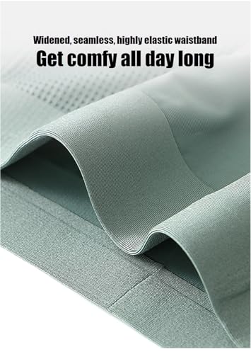 Ice Silk Mesh Mens Underwear - Seamless Trunks for Men - Breathable Boxer Briefs - Supersoft Moisture Wicking Trunks - 5-Pack2