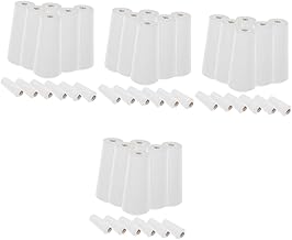 VOSAREA 48 Pçs Cortina Pingente Persianas De Madeira Peças Cordão De Madeira Puxa Persianas Suprimentos Cortina De Franja Rolo Cortina Persianas Puxa Para Cortinas Bola Pendurada Puxa