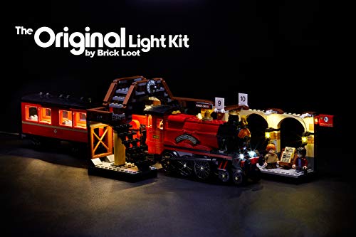 LED Lighting Kit for Lego Harry Potter Hogwarts Express - 75955 (Lego Set NOT Included) … - Thumbnail 3