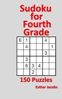 Paperback Sudoku for Fourth Grade: 150 Puzzles Book