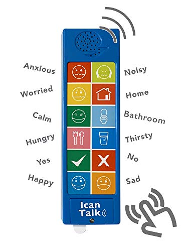 Start2Learn Communication Device For Children – Ican Talk Handheld Kid Communication Device For Kids With Special Needs – Sound Device For Non-Verbal Communication And Speech Delay #TOP2