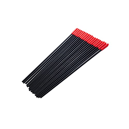 20pcs 2.4G-H-z Antenna Tube with Caps Red for Frsky FPV Receiver | XM XM+ X4R X4RSB Series TF Series IPEX4 150mm Length 2.4G-H-z Antenna Protection RC model parts accessories antenna tube