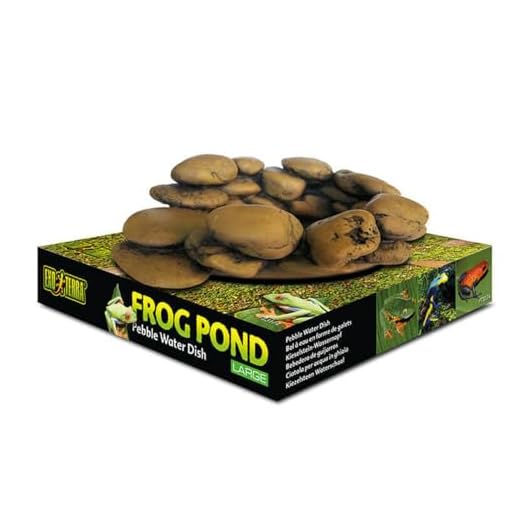 Exo Terra Frog Pond, Amphibian Terrarium Water Source, Large