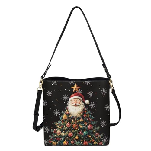 Image of HUGS IDEA Hoho Bag for Women Crossbody Purse Leather Handbags Laides Shoulder Bags