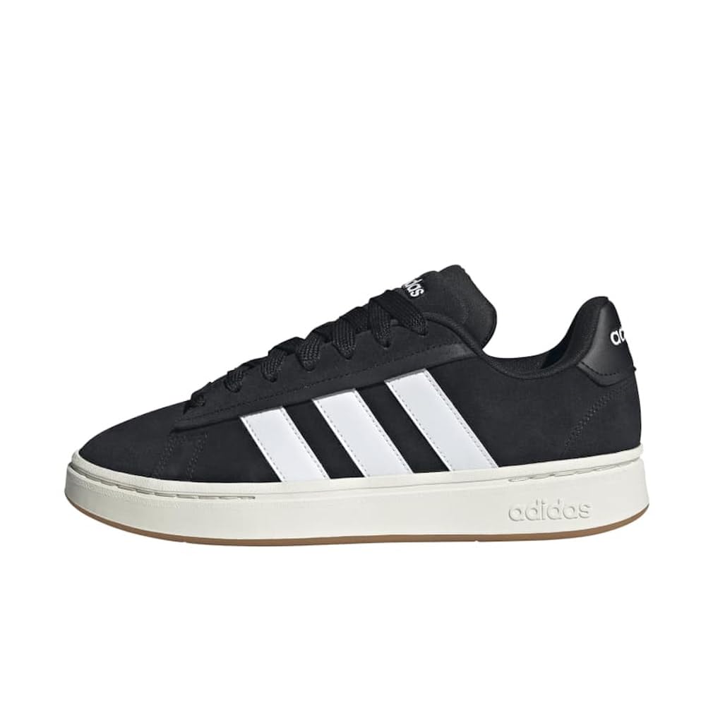 adidas Men's Grand Court Alpha Shoes, core Black/FTWR white/GUM10, 4.5 UK