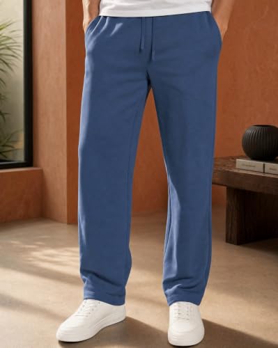 Image of Nobero Joggers for Men | Solid Trackpants for Men | Regular Fit | Elasticated Waist with Drawcord | Soft & Breathable Fabric | Casual Everyday Wear
