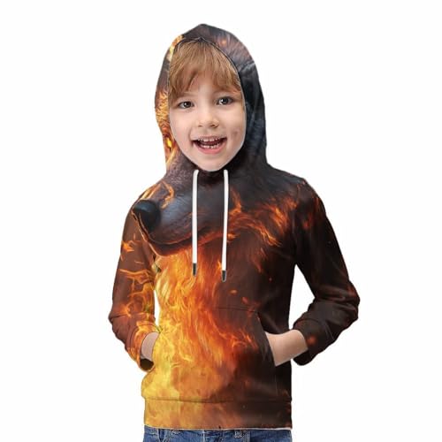 Sweat à capuche garçon 12-14 ans contre le froid de l'automne - 5