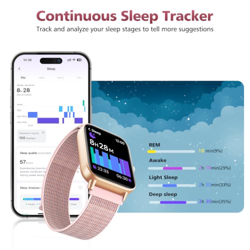 Image of Smart Watches for Women, Compatible for Android /iPhones /Samsung