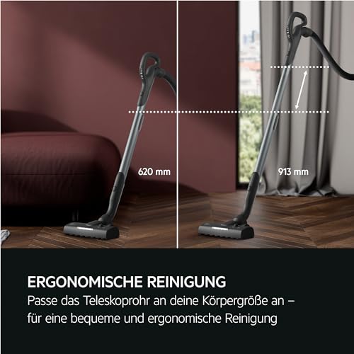 AEG Animal 8000 Staubsauger mit Beutel, Testsieger der Stiftung Warentest, hohe Saugleistung, Auto-Modus, 48% Recyclingkunststoff, Tierhaardüse, HEPA-Filtration, 12m, LED-Licht, AB81A2DG
