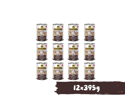 Wolfsblut Vetline Hundefutter - GASTROINTESTINAL, 12x395g - Sparbundel, Sparpaket - inklusive Warnicks Tierfutterservice Hundesnack Goodie