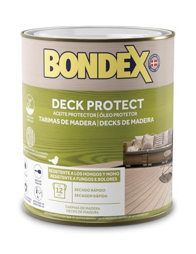 Bondex Deck: Aceite terrazas y tarimas Color Teca 0.75 L.