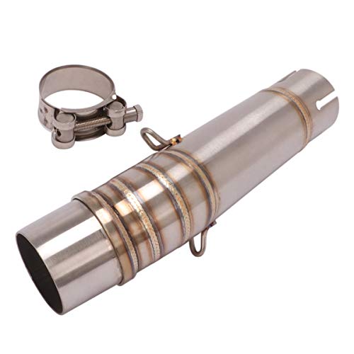 FIRECARP バイク用 エキゾーストパイプ 中間パイプ NC700X 2012-2013年 NC700S 2012-2014年 NC750X 2014-2020年 NC750S 2014-2020年 INTEGRA 2014-2020年モデル対応 (ス