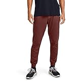 Under Armour Men's Sportstyle Tricot Joggers,Cinna Red (688)/Black, X-Small