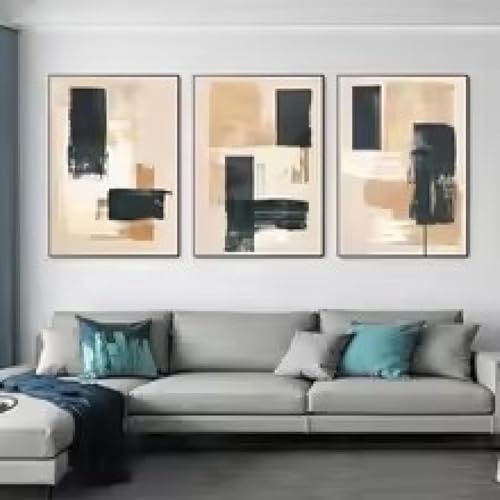 Art mural abstrait affiche moderne décoration salon XINBAO toile 20x35cm