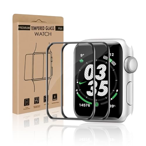 Bodyguard 2 Stück Schutzfolie für Panzerglas für Apple Watch Series 4/5/6/SE 40mm, Bläschenfrei Ultradünn Ultra-HD Apple...