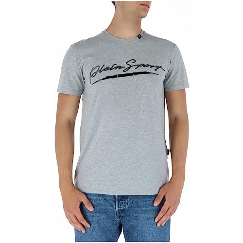 Made in Italy Plein Sport Philipp TIPS108IT 94 Grey Maglietta da uomo Grigio, grigio., XL