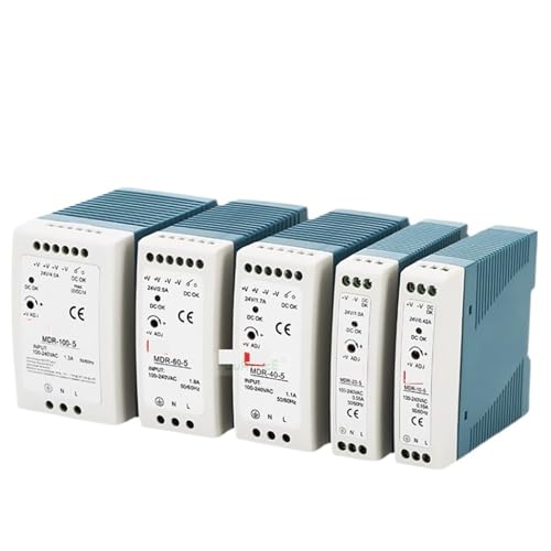 Alimentation 12V pour rail DIN résout les coupures de courant des automates MDR-20-12