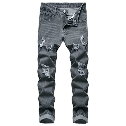 Jean grande taille homme confortable qui ne serre pas à la taille moyenne