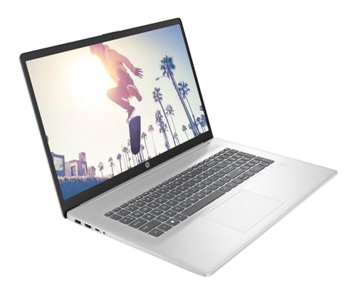 Image of HP 17 Laptop * Intel Ultra 7 255U 12-Core * Graphics * 17.3 inch HD+ Touchscreen * 32GB DDR5 * 1TB SSD * Backlit Keyboard * Fingerprint Reader * Wi-Fi 6 * 720p HD Camera * Win10 Pro