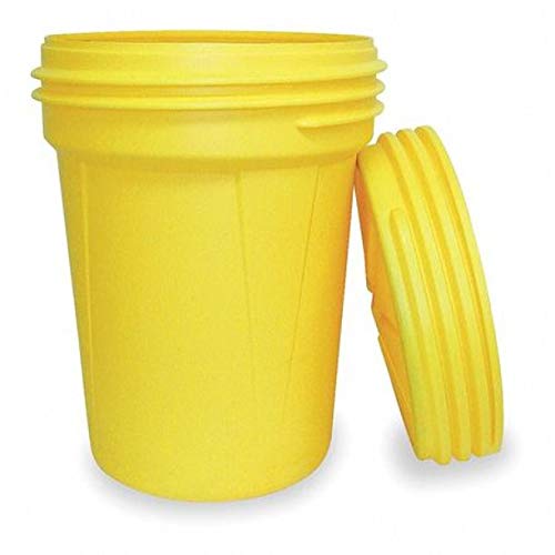 Eagle 1600SL Salvage Drum,Open Head,30 gal,Yellow