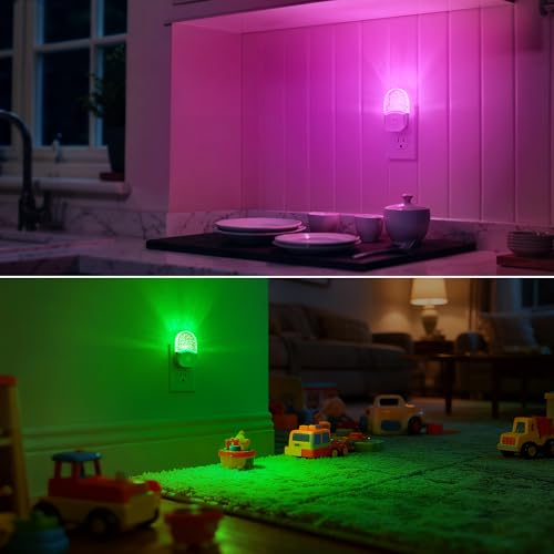 2-Count DORESshop LED Plug-In Night Lights w/ Bubble Design & Dusk-to-Dawn Sensor (RGB or 3000K Warm White) $5.99 ($3 each) & More - image 8
