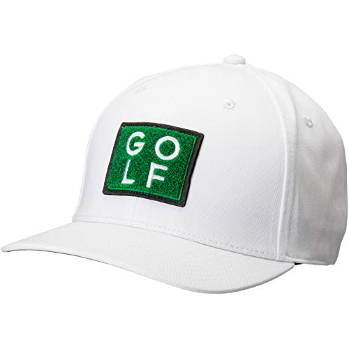 adidas Golf Turf Hat, White, One Size