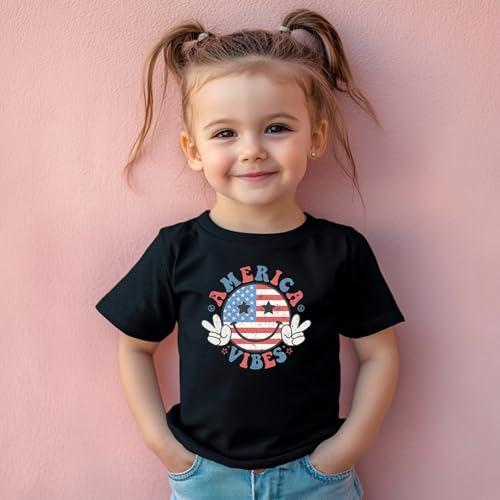 Image of Boys Constitution Day 250 Anniversary USA Shirt Independence Shirt 3-8T | for Kids Boys Girls Toddlers 3T-8T, 4th of July Dinos Flag Patriotic Tee, Independence Day